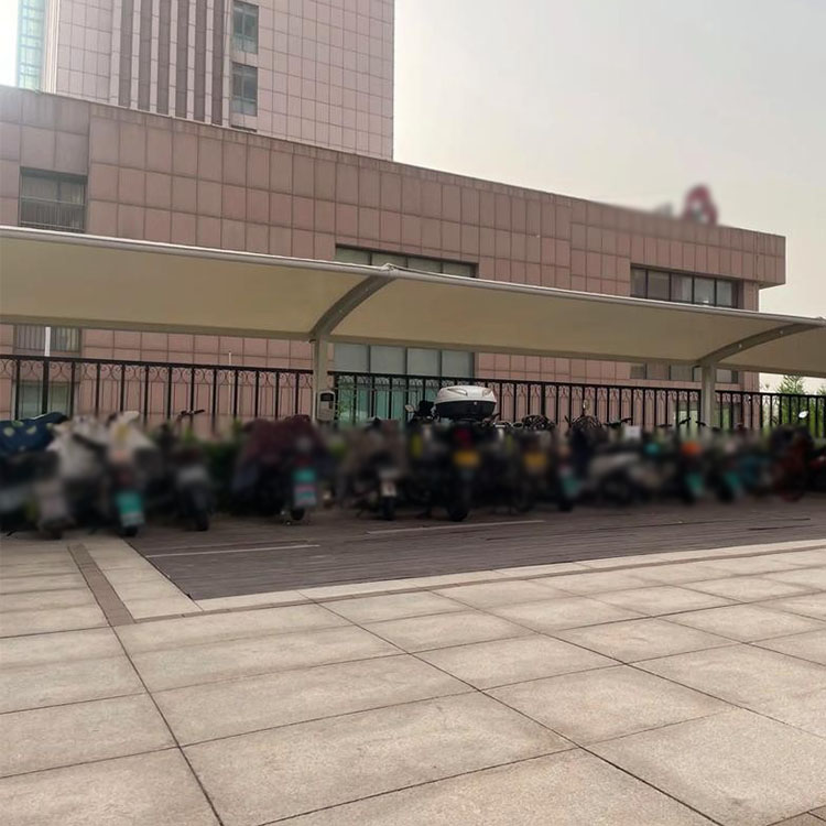 海东膜结构电动车棚