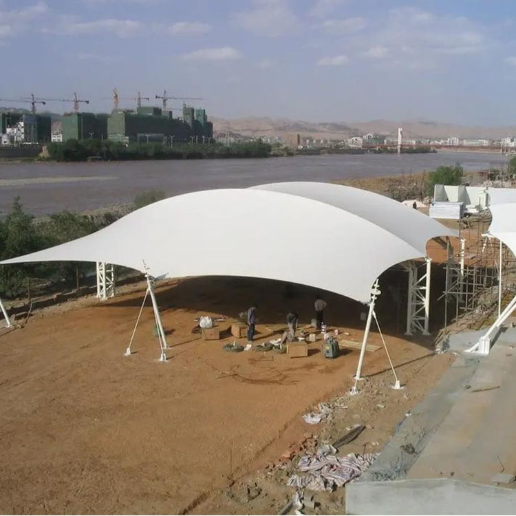 海东膜结构汽车棚